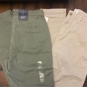 NWT Gap Girlfriend Chino inseam 32” size 8 tall